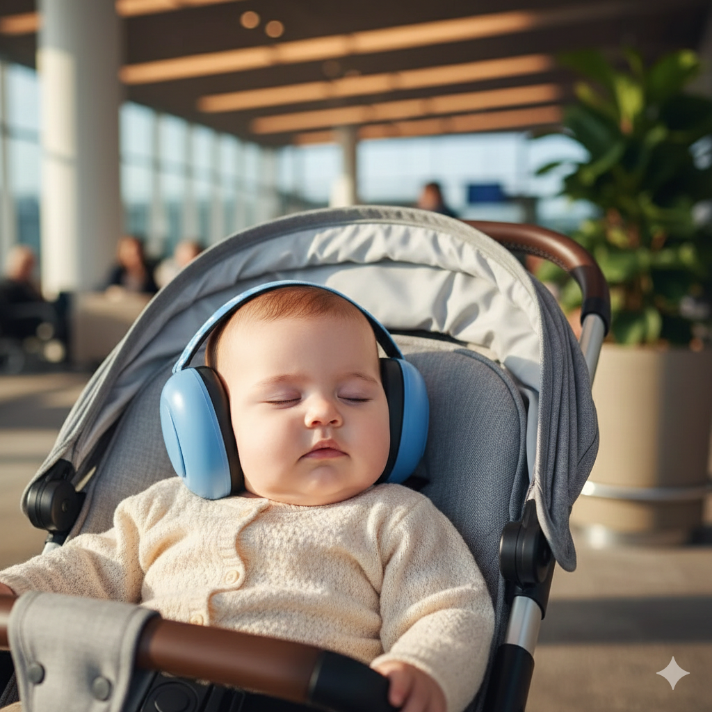 Child Safety Ear Protection - Noise-Cancelling Headphones for Babies and Toddlers