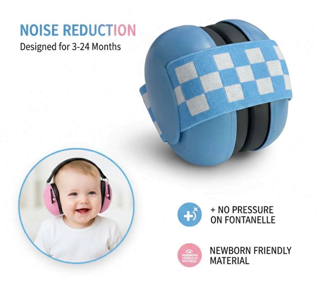 CloudEars-Babies Noise Cancelling Headphones - Soft Hearing Protection for Babies & Toddlers